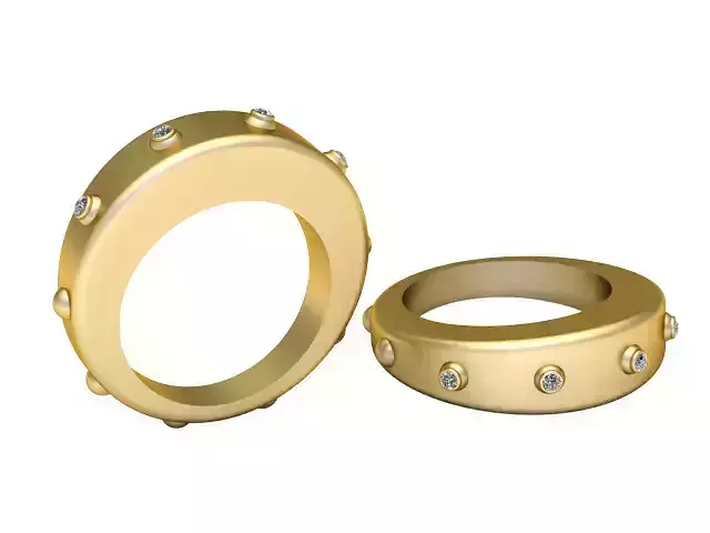 GOLD BARCESLET PENDANT 