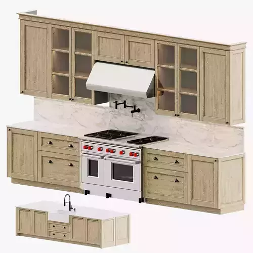 American style kitchen modules set TWO