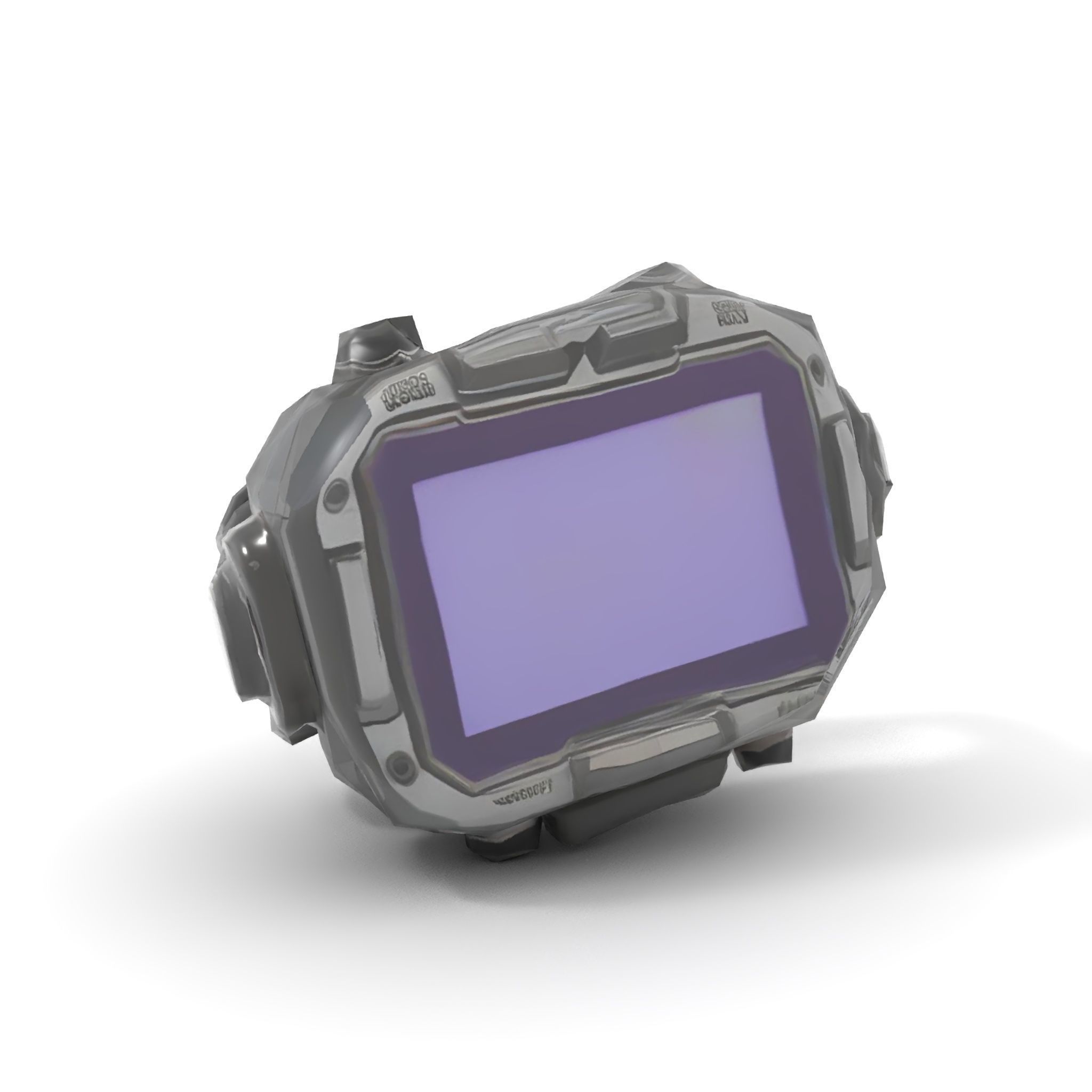 Rugged Digital Camera Model Pack Low-poly 3D model_9