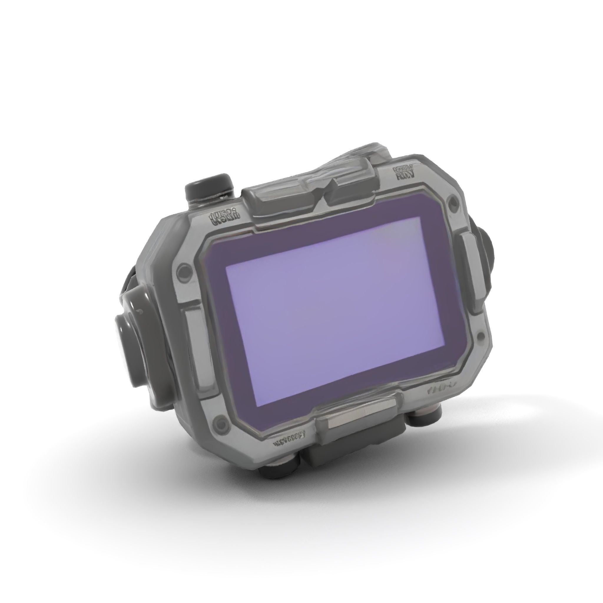 Rugged Digital Camera Model Pack Low-poly 3D model_10