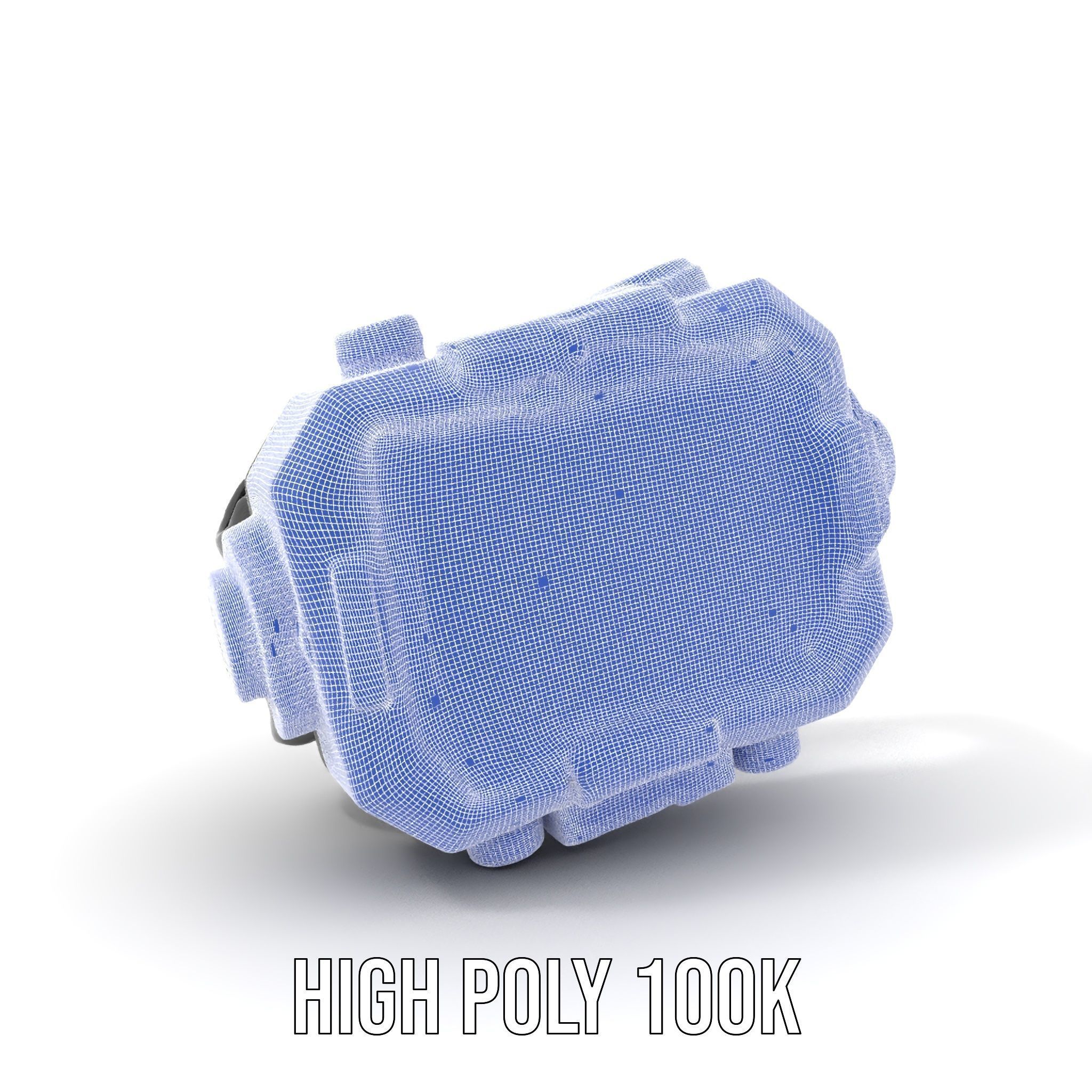 Rugged Digital Camera Model Pack Low-poly 3D model_5