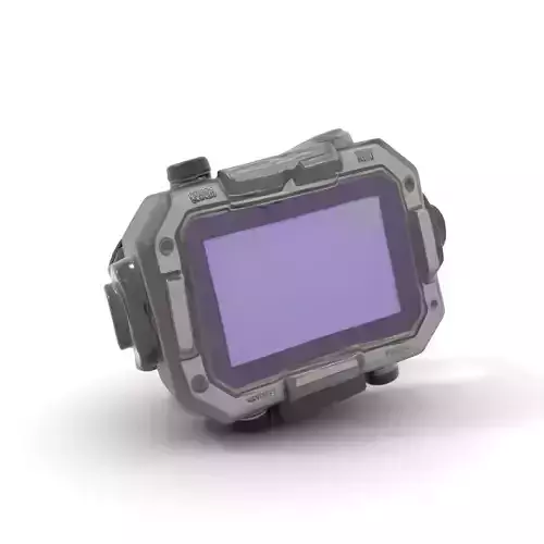 Rugged Digital Camera Model Pack Low-poly 3D model