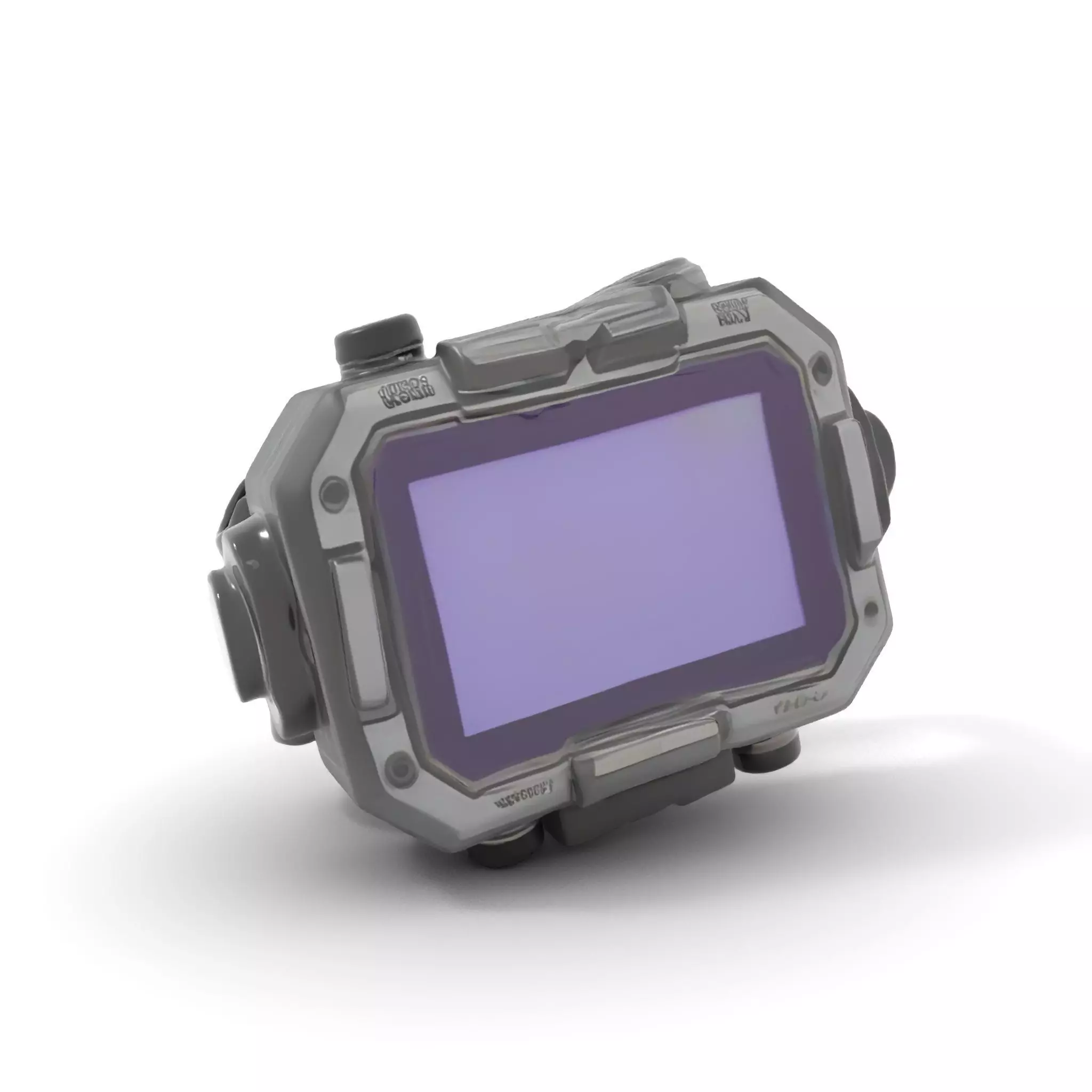 Rugged Digital Camera Model Pack Low-poly 3D model_0