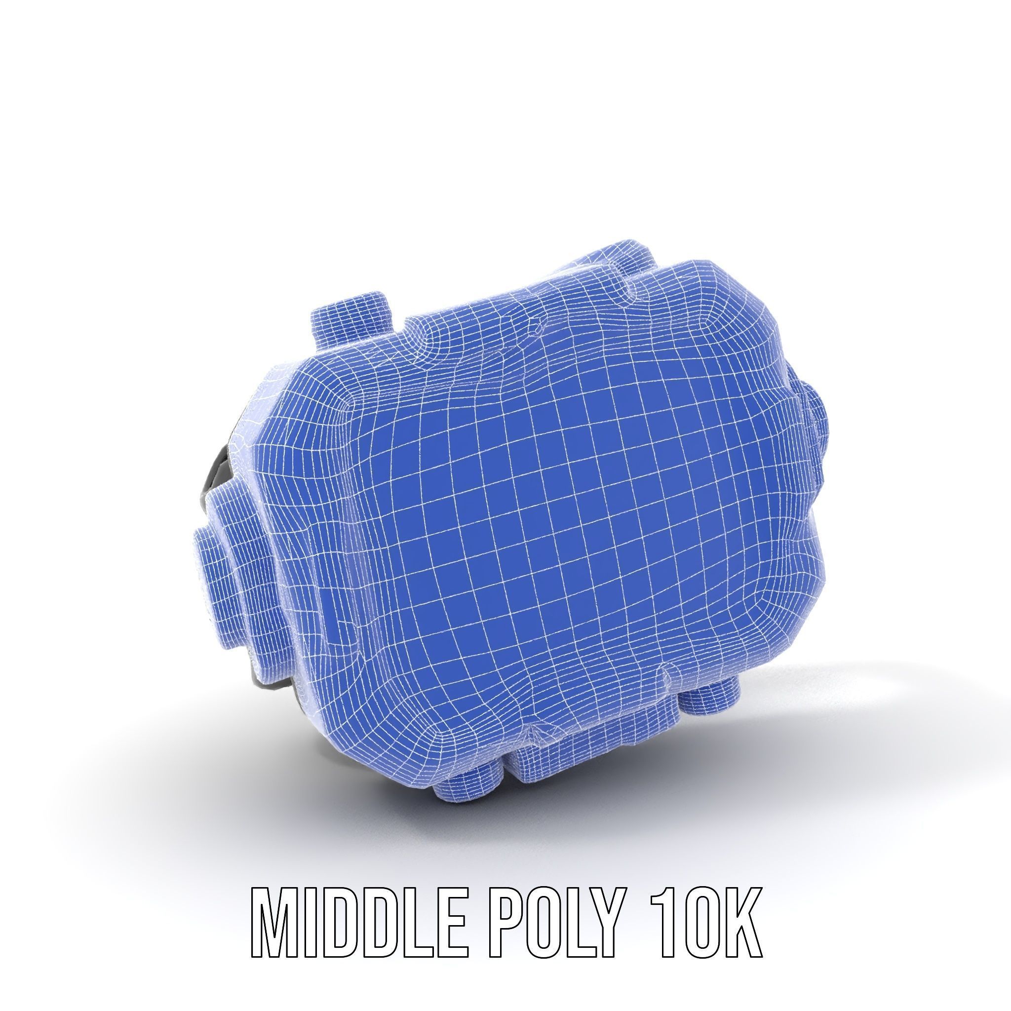 Rugged Digital Camera Model Pack Low-poly 3D model_19
