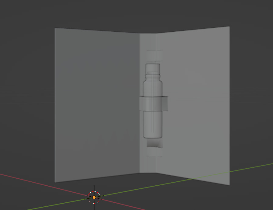 EDT Eau de Toilette 1ml 3D model_1