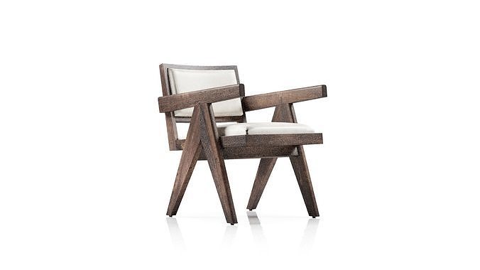 RH Jakob Dining Chair 3D model