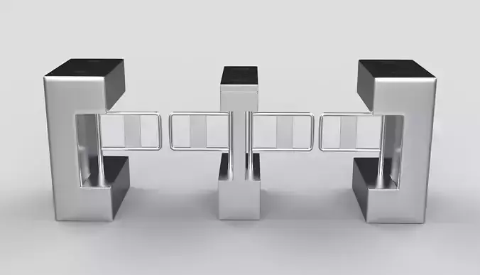 Swing Barrier 3D model