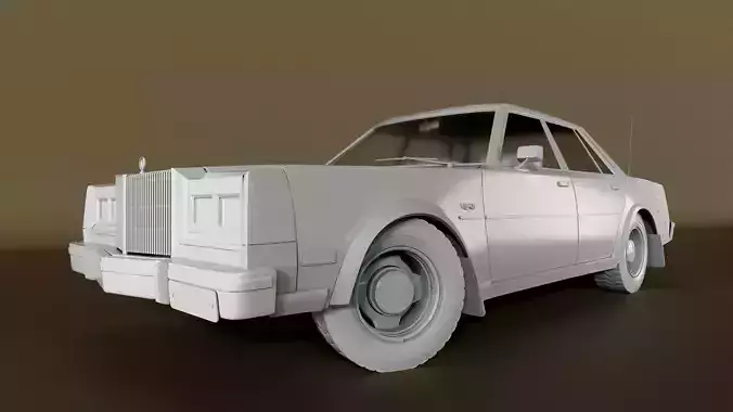 Chrysler LeBaron 1980 - 3D model