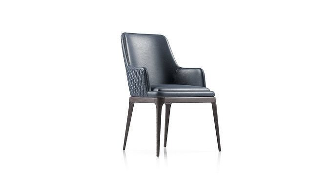 Cattelan Italia Magda Couture Chair 3D model