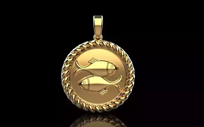 Zodiac sign Pisces model 599