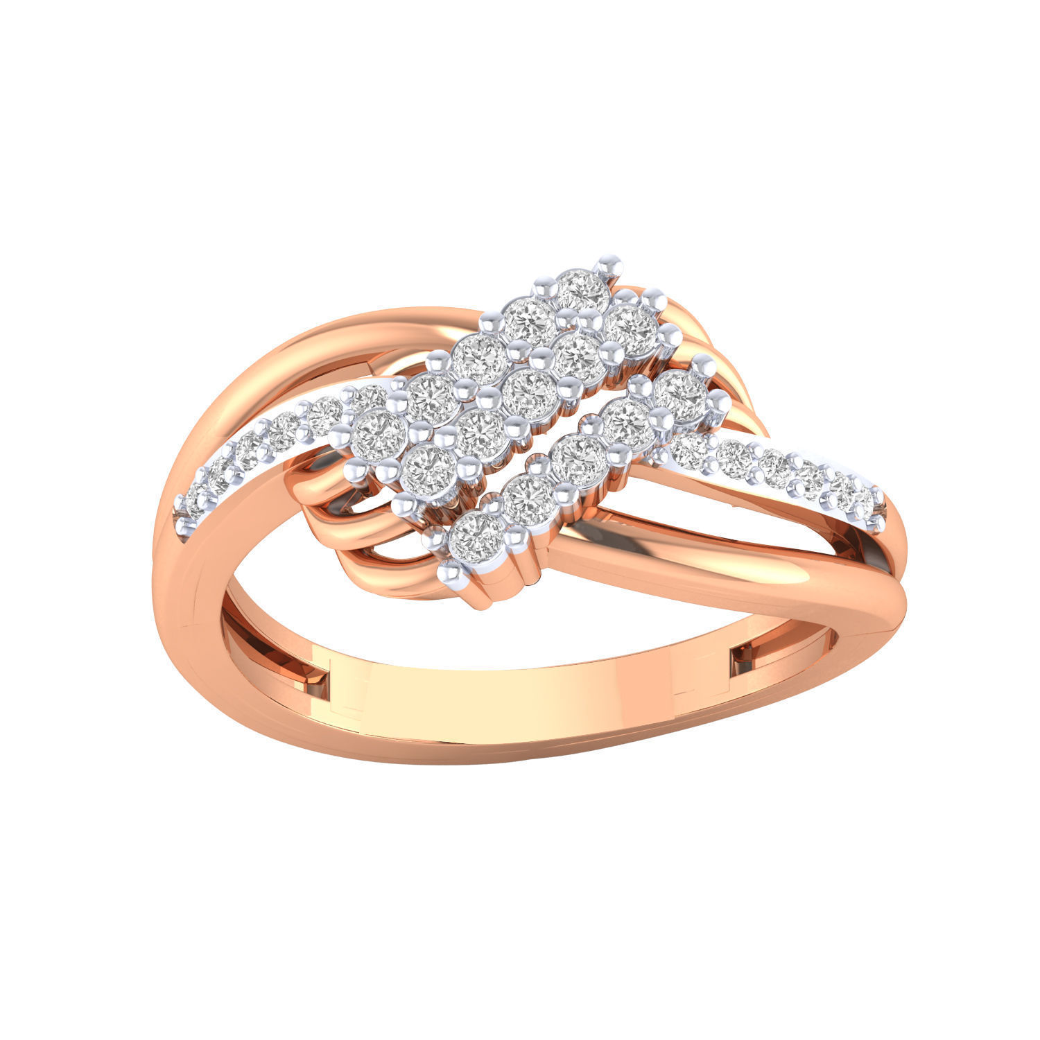 Women Ring Render 3dm STL MTL SLC JCD OBJ FBX Details 3D print model_5