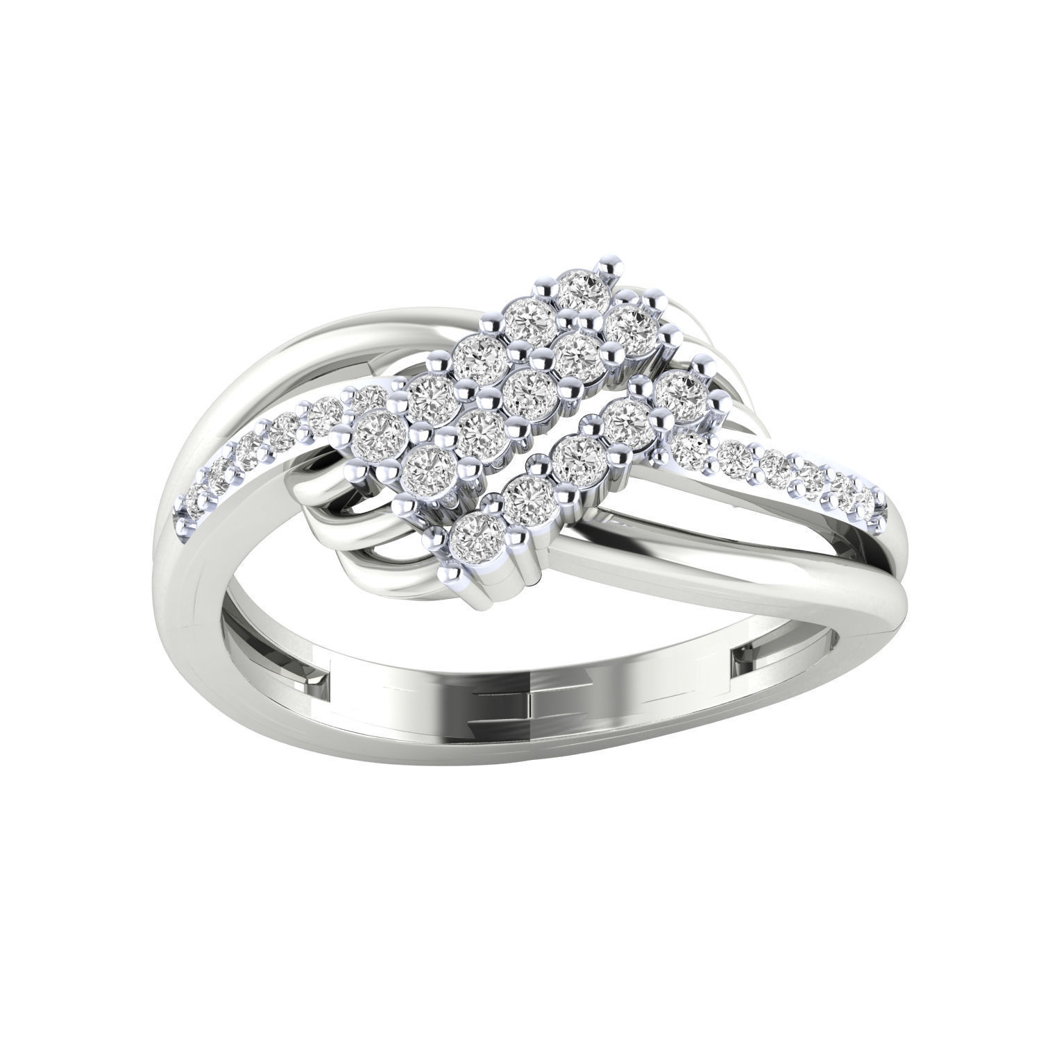 Women Ring Render 3dm STL MTL SLC JCD OBJ FBX Details 3D print model_11