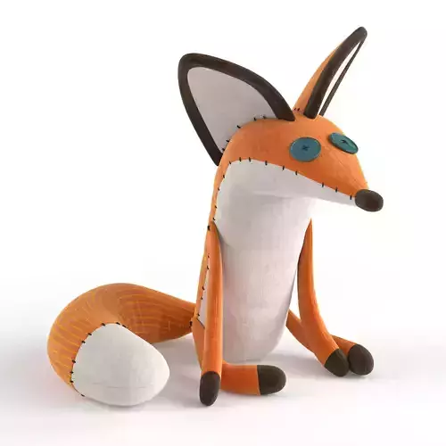 Soft plush toy Mister Fox