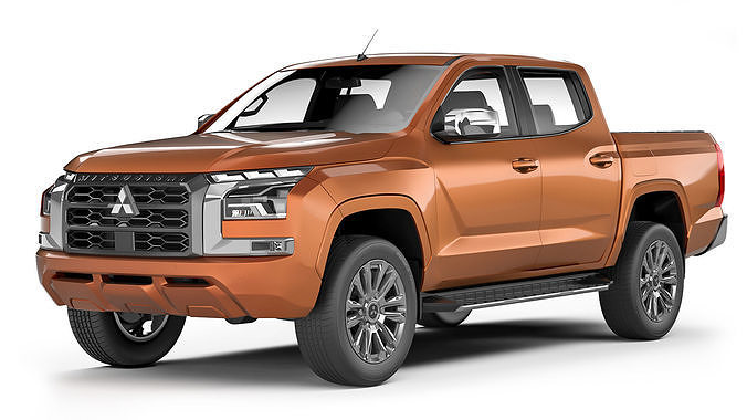Mitsubishi L200 Triton 2024 3D model