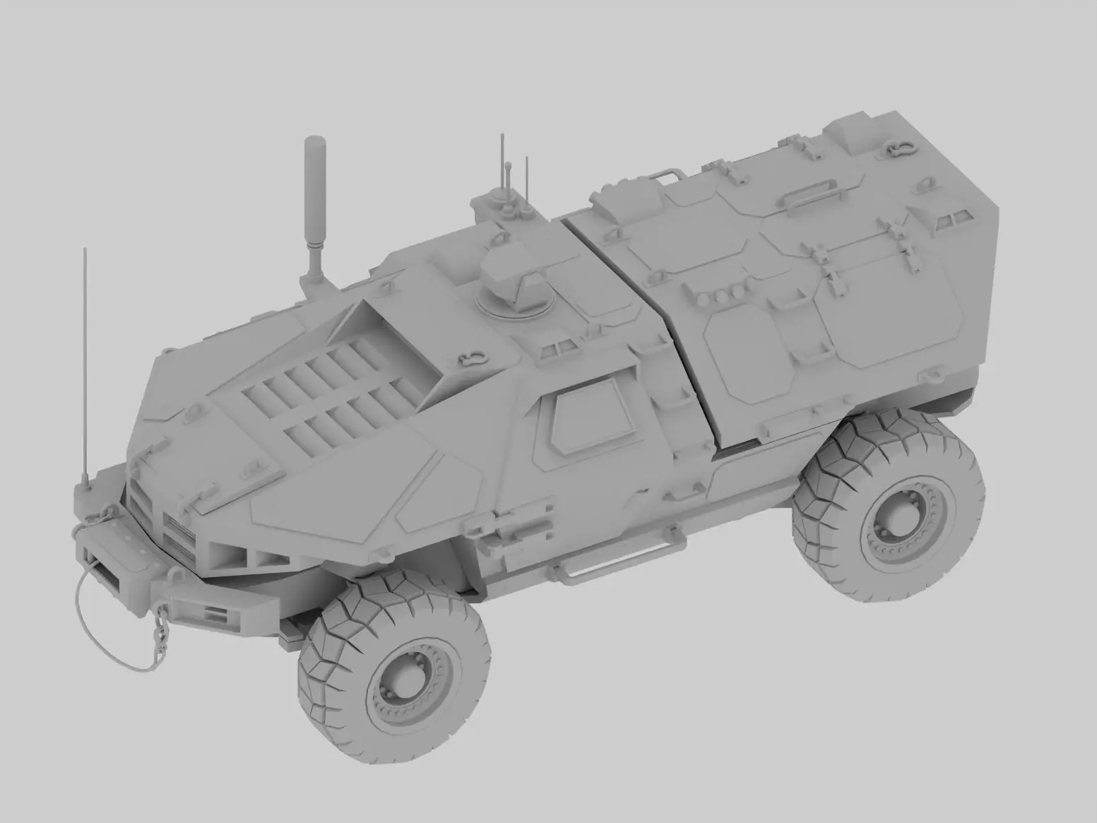 LMARS war car 3D model_0