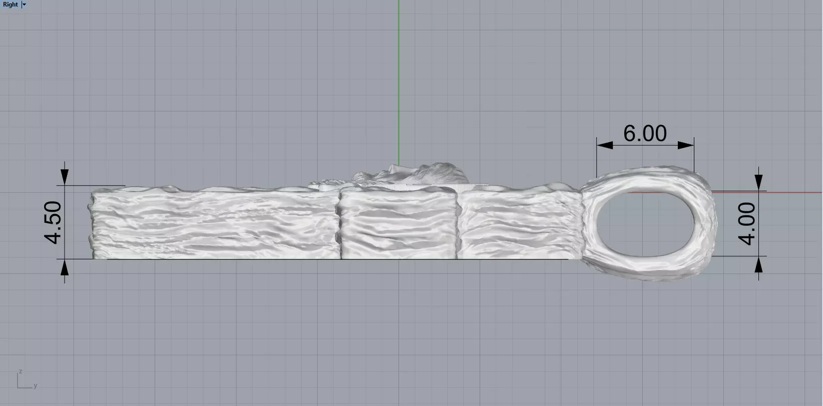 Cross with onyx model 1389 3D print model_8