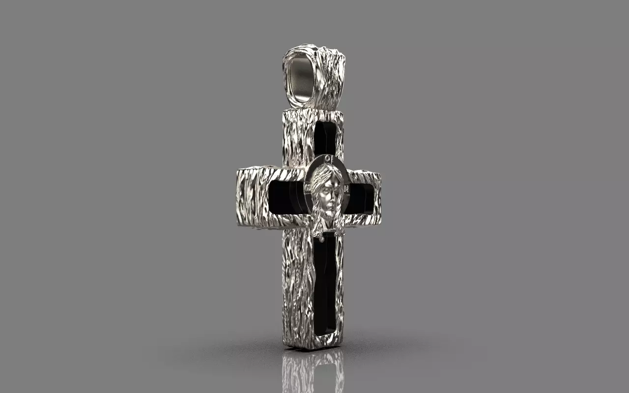 Cross with onyx model 1389 3D print model_23