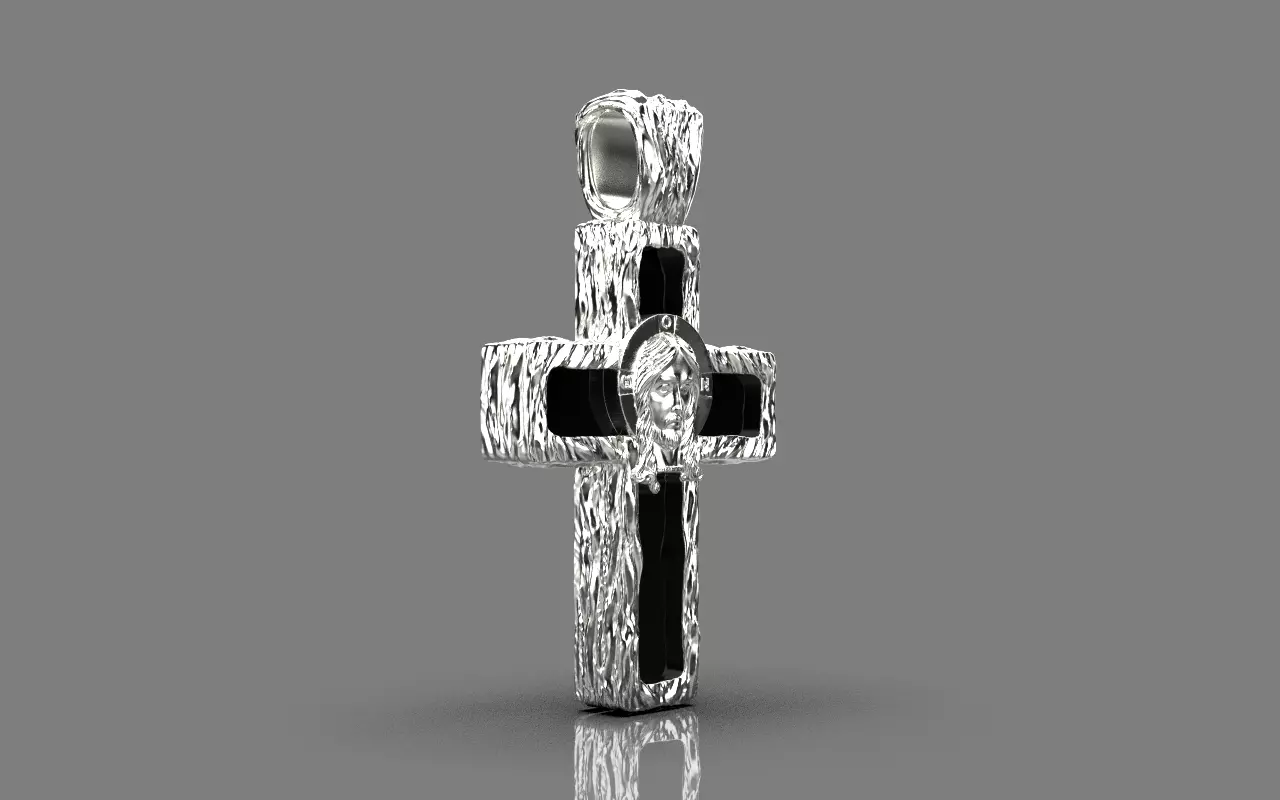 Cross with onyx model 1389 3D print model_25