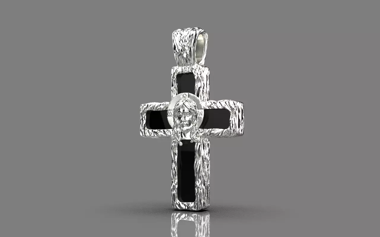 Cross with onyx model 1389 3D print model_32