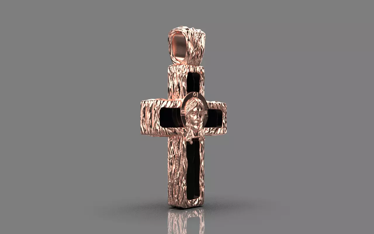 Cross with onyx model 1389 3D print model_24