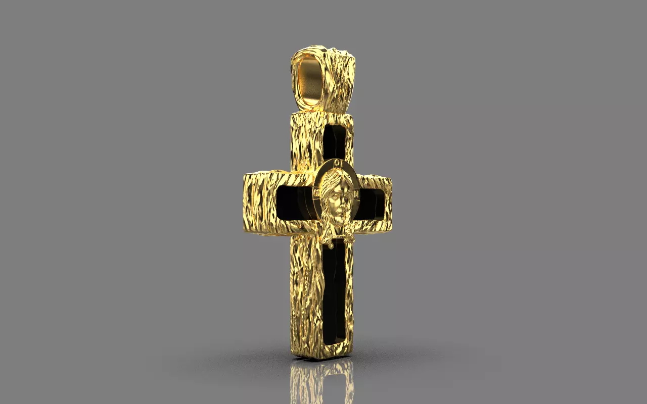 Cross with onyx model 1389 3D print model_20