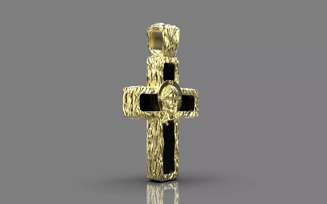 Cross with onyx model 1389 3D print model_21