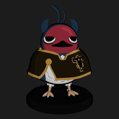 Nero Bird - Black Clover 3D print model