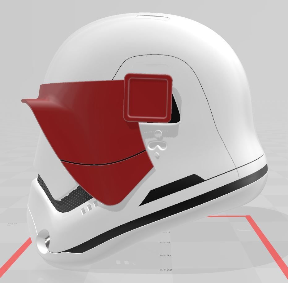 Lt Gauge FOTK Visor First Order Stormtrooper 3D print model_4