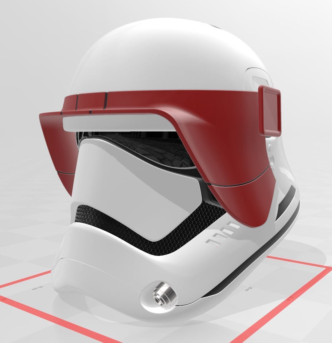 Lt Gauge FOTK Visor First Order Stormtrooper 3D print model_1