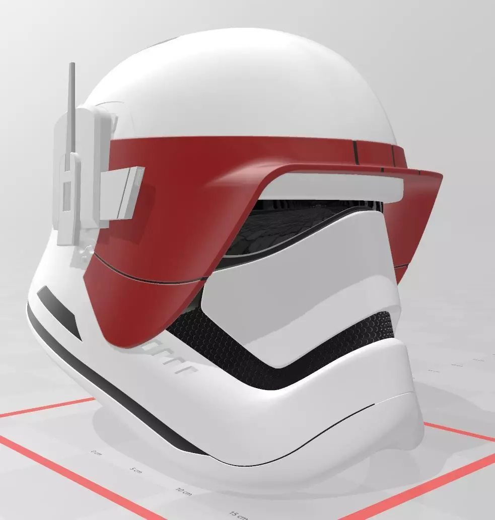 Lt Gauge FOTK Visor First Order Stormtrooper 3D print model_0