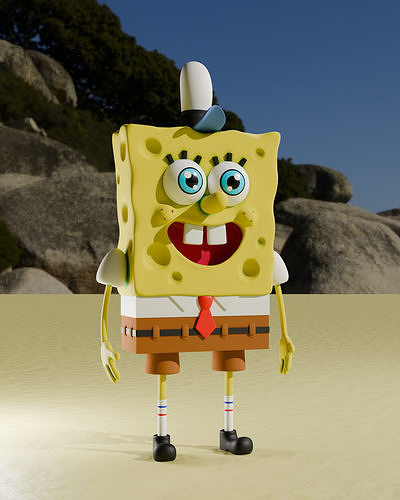 SpongeBob SquarePants  3D print model