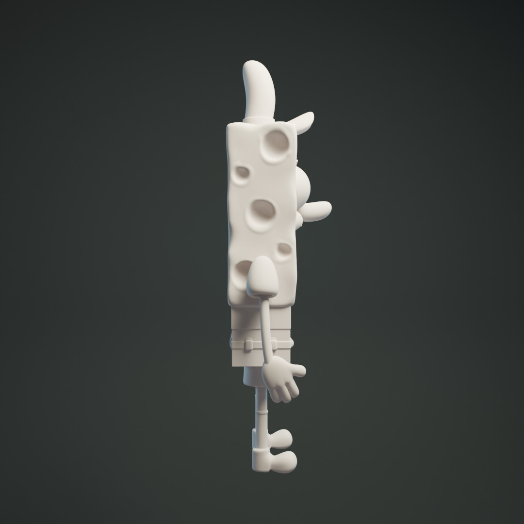 SpongeBob SquarePants  3D print model_3