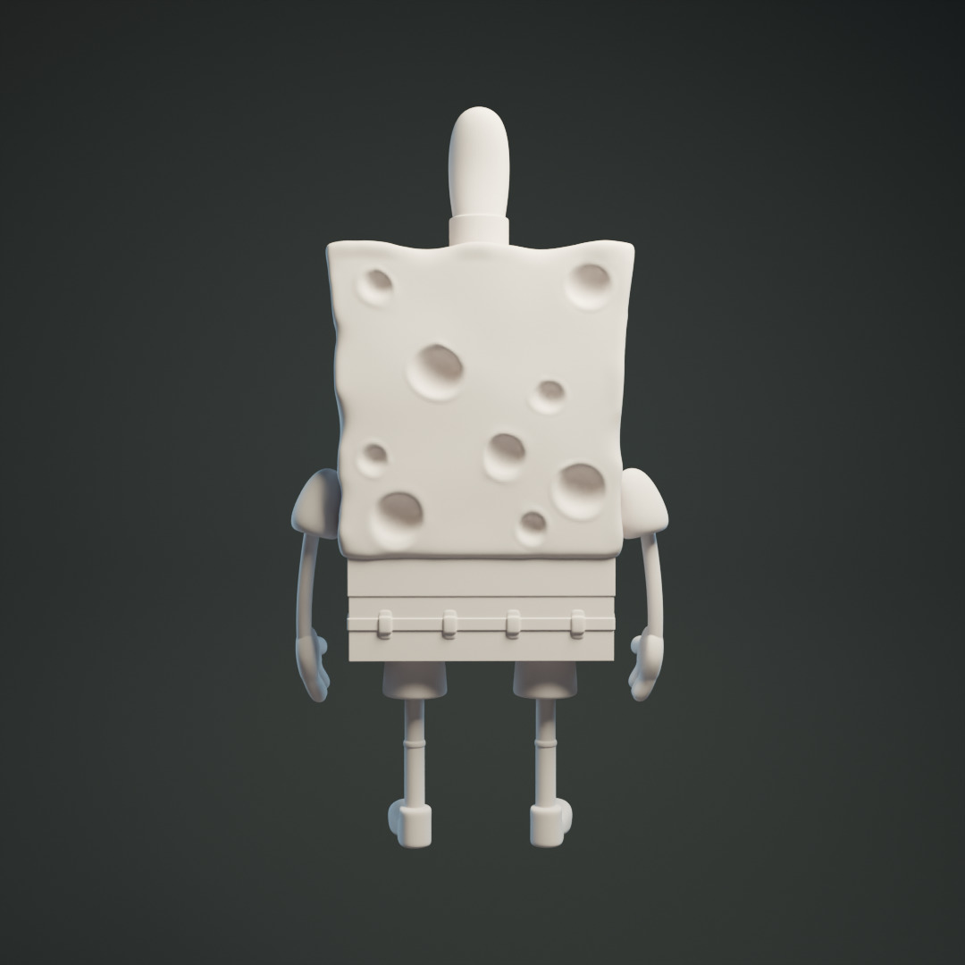 SpongeBob SquarePants  3D print model_4