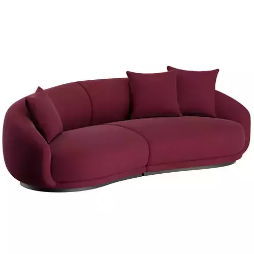 Montholon Curved Sofa by Wendelbo