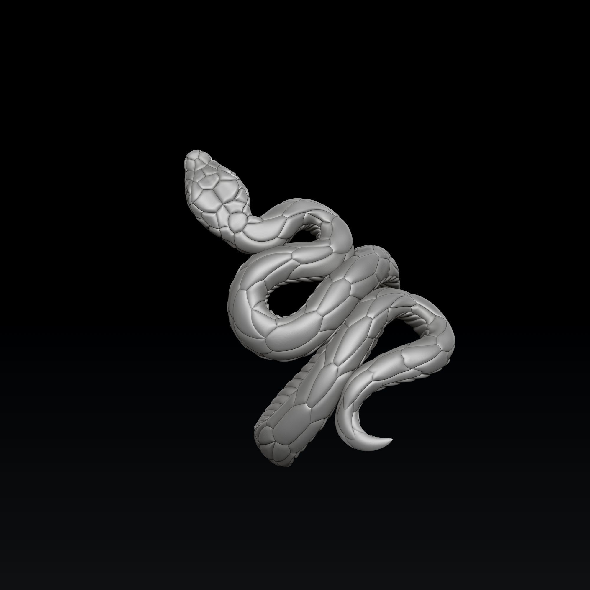 Snake Ring pendant v3 Collection _4