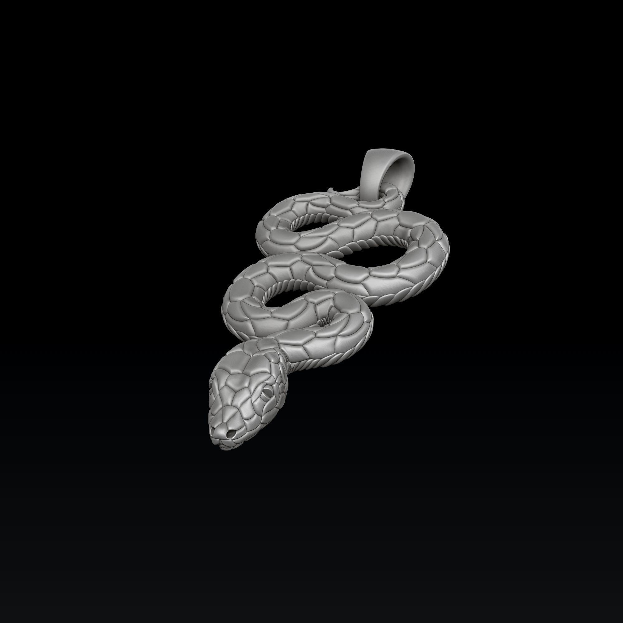 Snake Ring pendant v3 Collection _5