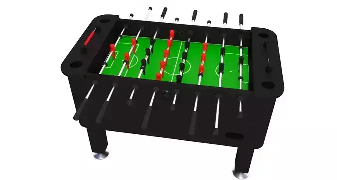 3D model Three Tables Games pinball