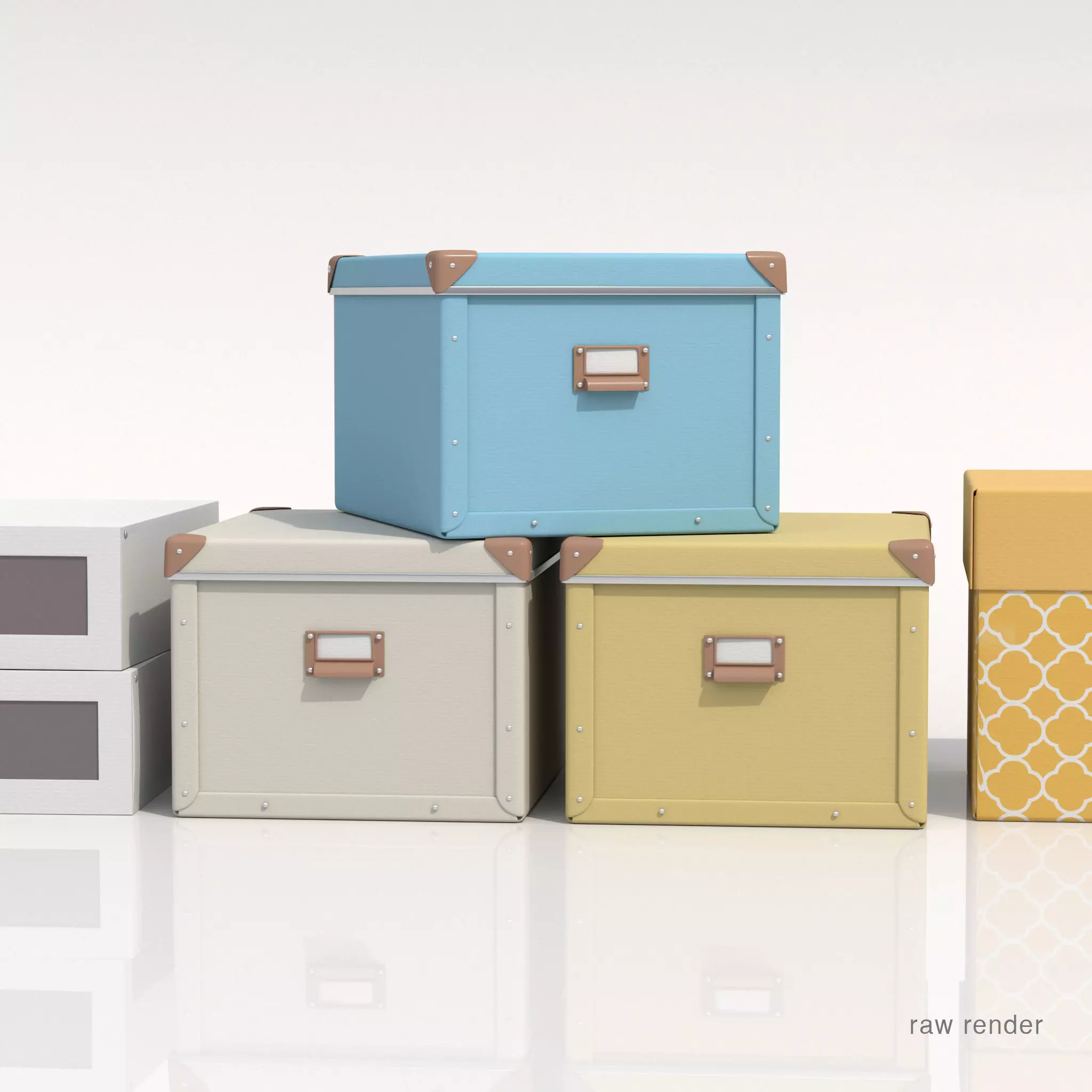 Storage Box Emil 3D model