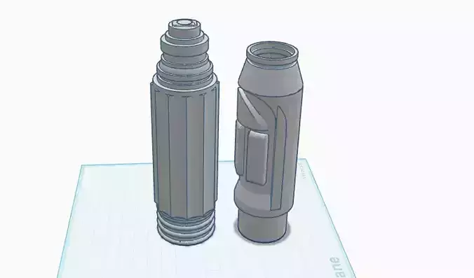 Mace Windu Lightsaber With Hidden DnD Dice Compartment