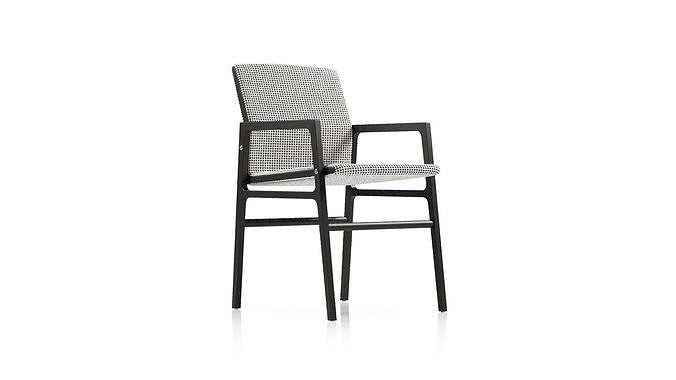 Olivya stone komo dining chair 3D model