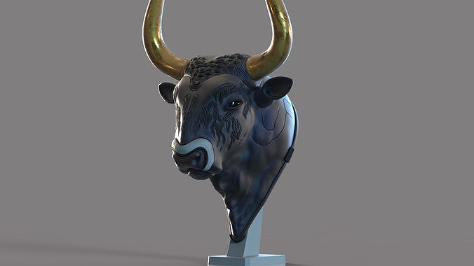 Minoan Bull Rhyton 3D print model