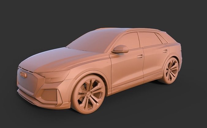 Audi RS Q8 3D print model