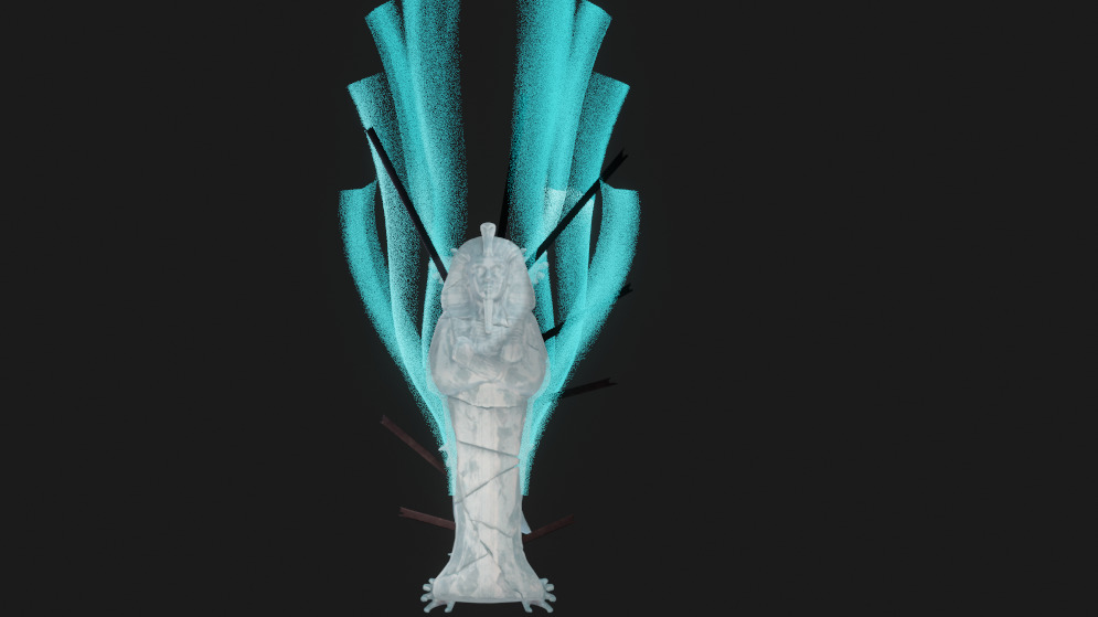 Polar Spectrophage Set Male Rigged Low-poly 3D model_10