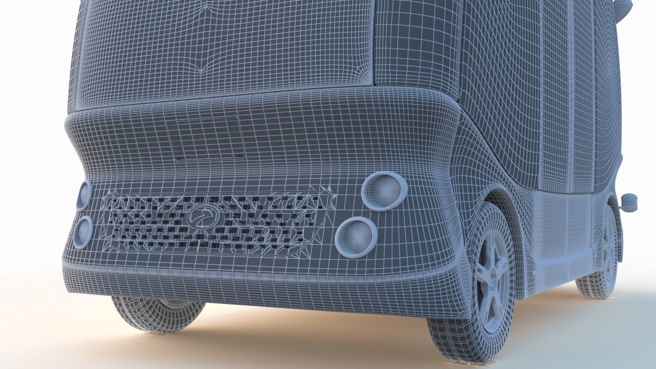 Autonomous Electric Minibus 3D model_18