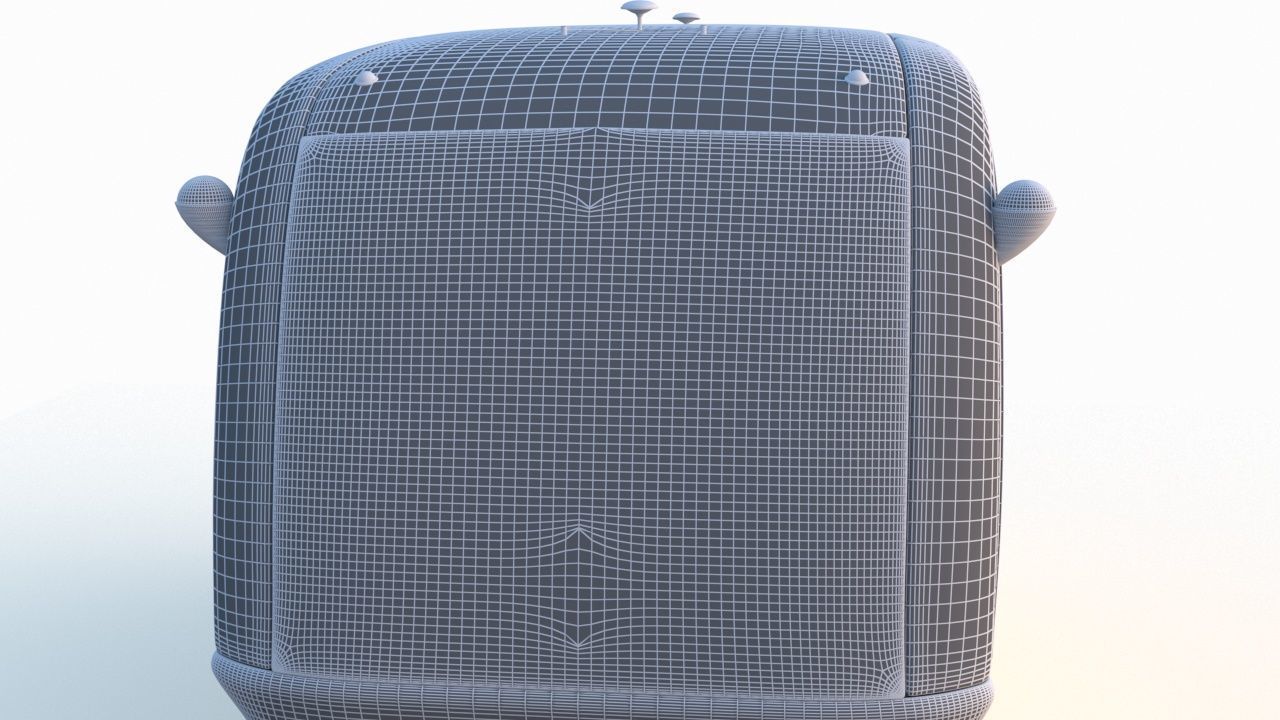 Autonomous Electric Minibus 3D model_19