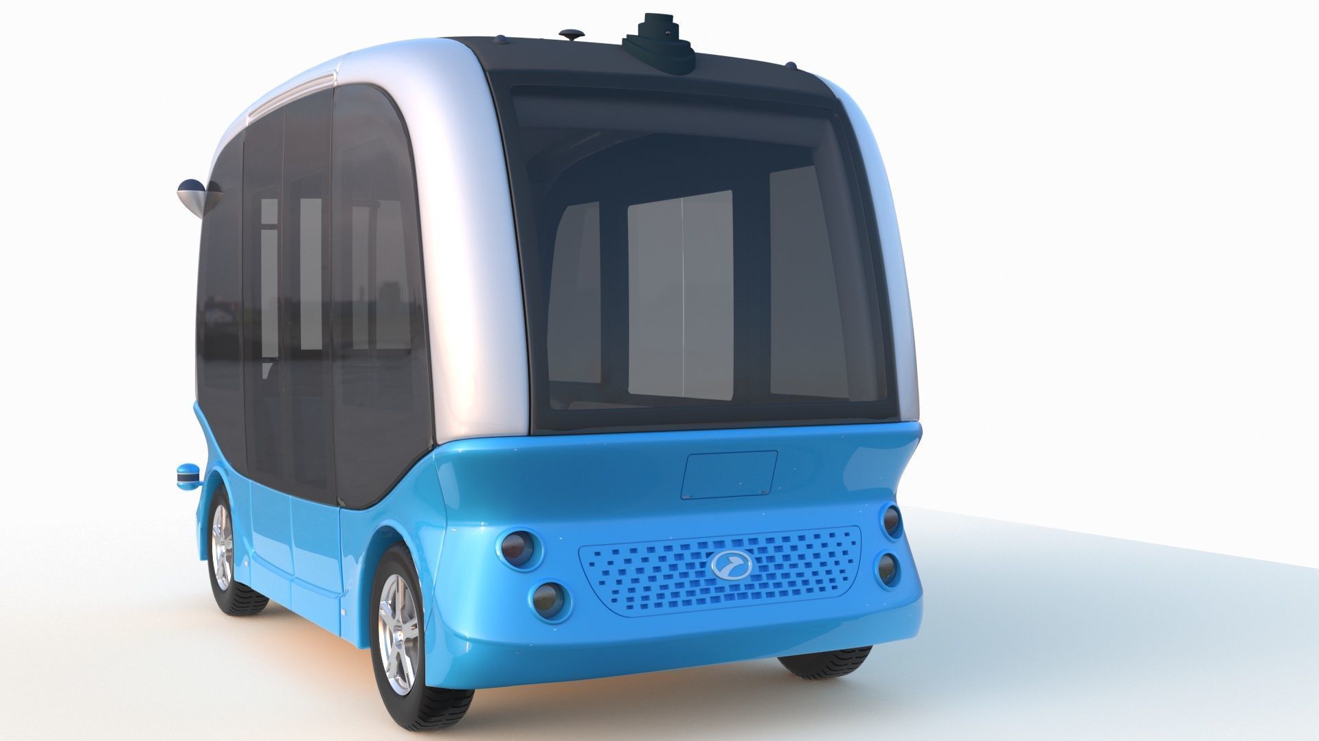 Autonomous Electric Minibus 3D model_5