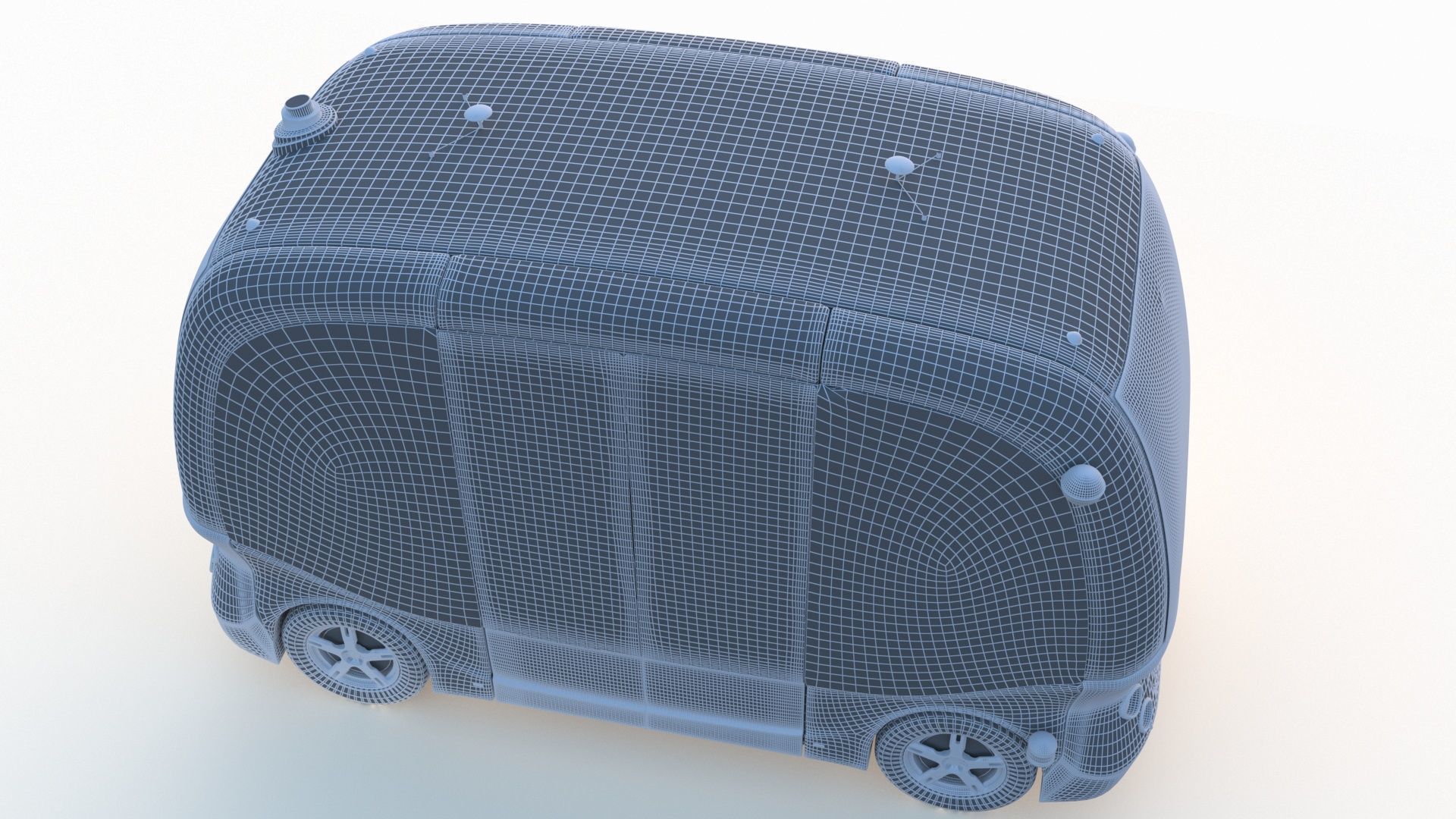 Autonomous Electric Minibus 3D model_15