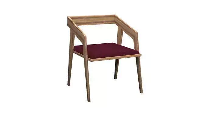 Linea Modern Wooden Chair