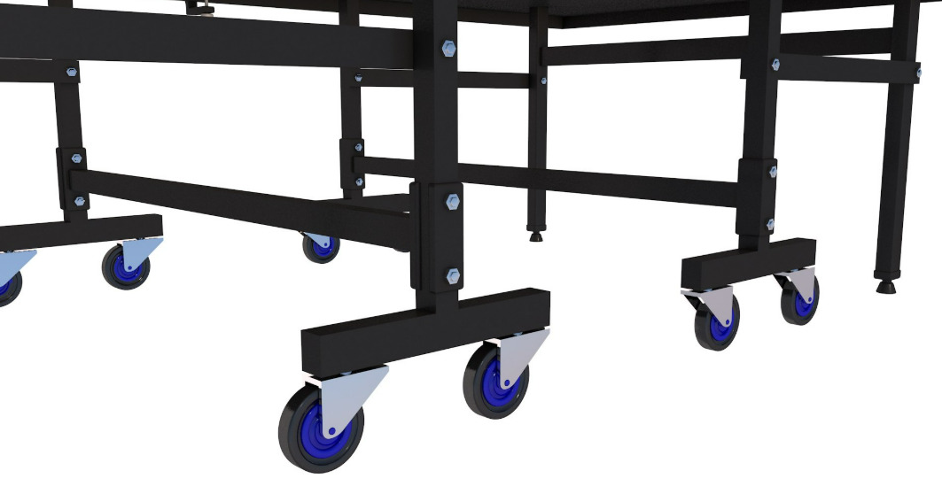 Tennis Table AND Tennis Paddles 3D model_7