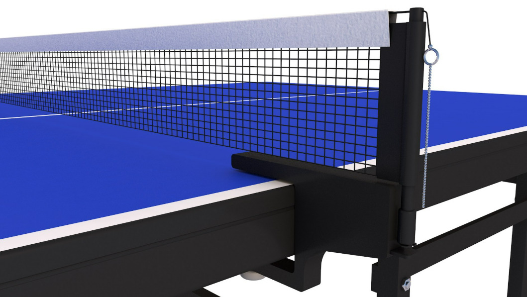 Tennis Table AND Tennis Paddles 3D model_5